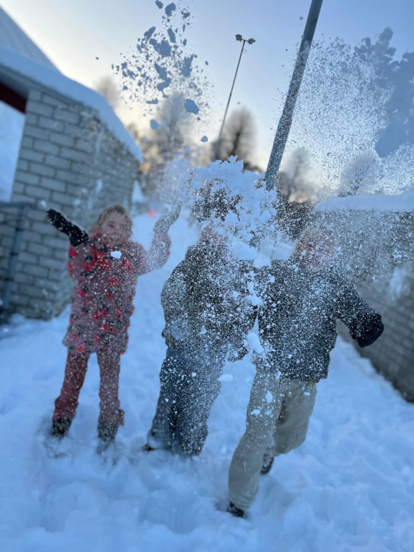 Januari - sneeuwpret!